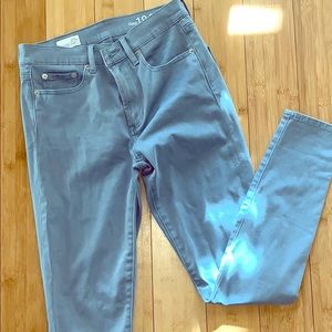 GAP high rise skinny jeans